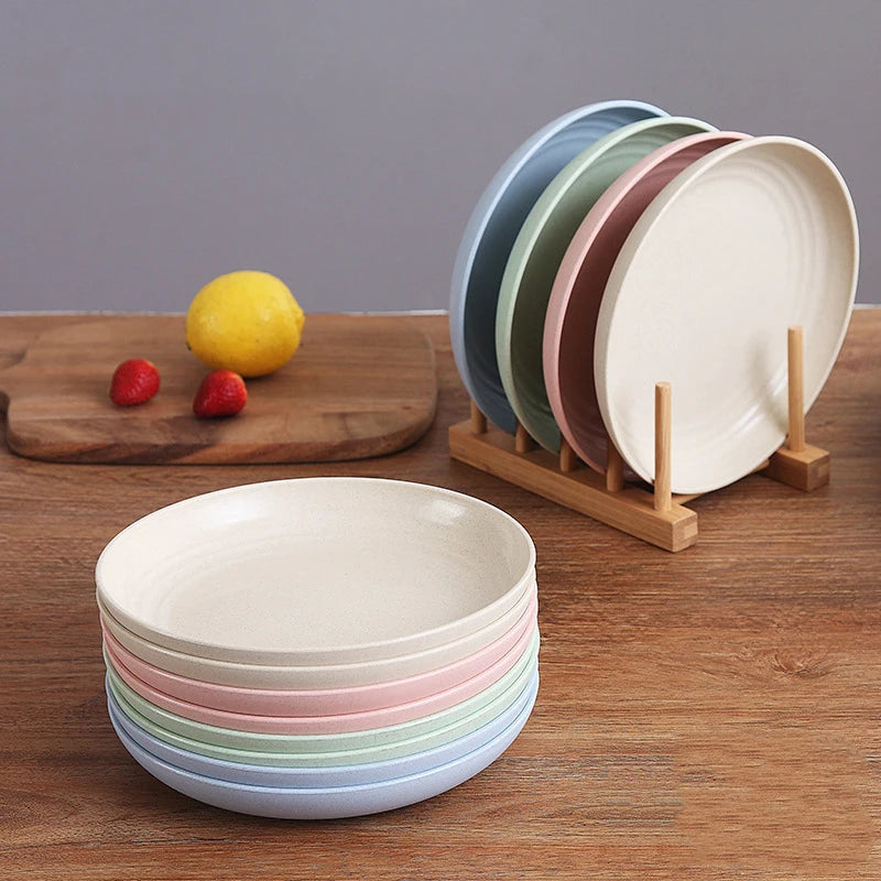 Wheat Straw Plate Set