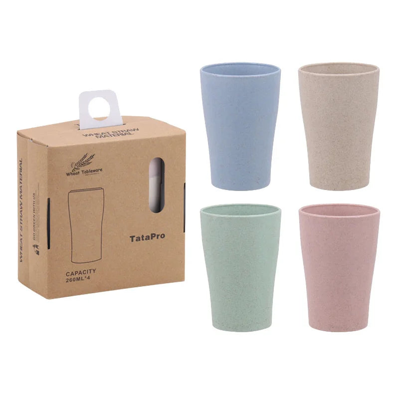 Wheat Straw Cup Set