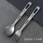 Load image into Gallery viewer, Titanium Camping Utensils
