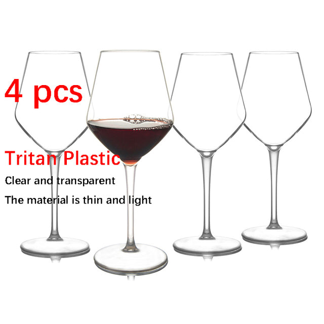 12oz Acrylic And Tritan Plastic Wine Glass