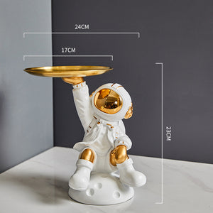 Astronaut With Tray