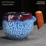 Load image into Gallery viewer, Ceramic Mugs With Wooden Handles
