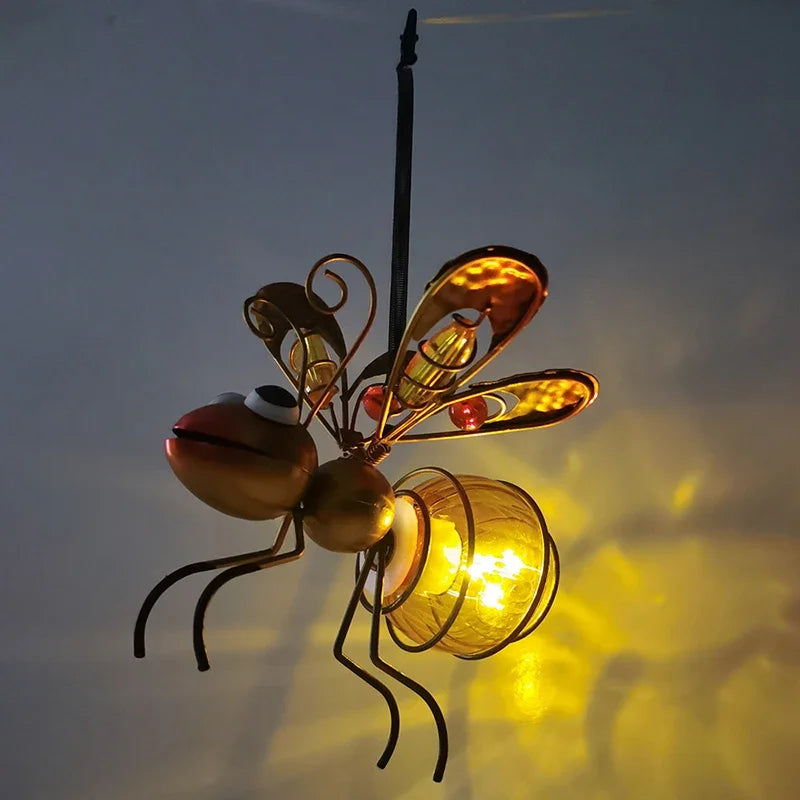 Iron Bee LED Tree Ornament