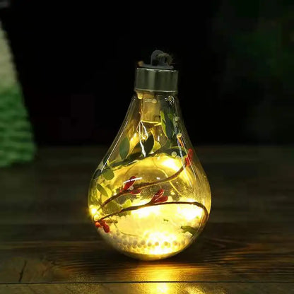 LED Christmas Bulb Ornaments