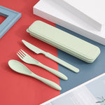 Load image into Gallery viewer, Wheat Straw Cutlery Set
