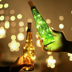 Wine Bottle Cork Lights