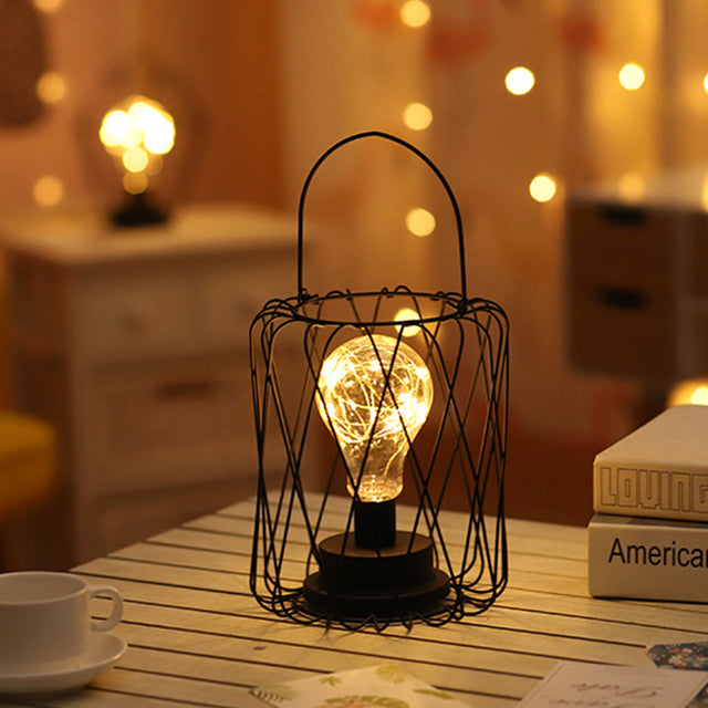 Battery Powered Table Lamp